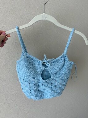 Zara Crochet Crop Top